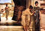 Lawrence Alma-Tadema Comparison  oil painting reproduction
