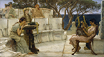 Lawrence Alma-Tadema Joseph Overseer of the Pharaohs Granaries  oil painting reproduction