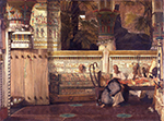 Lawrence Alma-Tadema Pompeian Scene  oil painting reproduction
