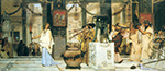 Lawrence Alma-Tadema Sappho and Alcaeus  oil painting reproduction