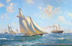 The First Americas Cup painting for sale