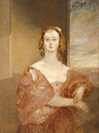 J.M.W. Turner A Lady in a Van Dyck Costume, 1830-35 oil painting reproduction