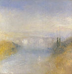 J.M.W. Turner A River Seen from a Hill, 1840-45 oil painting reproduction