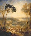 J.M.W. Turner Phryne Going to the Public Baths as Venus, Demosthenes Taunted by Aeschines, 1838 oil painting reproduction