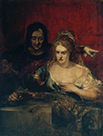 J.M.W. Turner The Procuress, Judith with the Head of Holofernes, 1828 oil painting reproduction