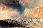 J.M.W. Turner A Shipwreck off Hastings, 1825 oil painting reproduction