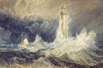 J.M.W. Turner Bell Rock Lighthouse, 1819 oil painting reproduction