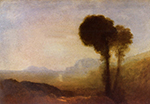 J.M.W. Turner Coast Scene near Naples, 1828 oil painting reproduction