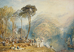 J.M.W. Turner Dartmouth Cove, 1824–27 oil painting reproduction