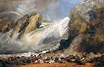 J.M.W. Turner Fall of the Rhine at Schaffhausen, 1805-06 oil painting reproduction