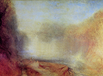 J.M.W. Turner Falls of the Clyde, 1840-50 oil painting reproduction