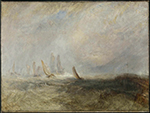 J.M.W. Turner Fishing Boats Bringing a Disabled Ship into Port Ruysdael, 1844 oil painting reproduction