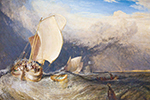 J.M.W. Turner Fishing Boats with Hucksters Bargaining for Fish, 1838 oil painting reproduction