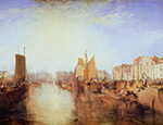 J.M.W. Turner Harbour of Dieppe (Changement de Domicile), 1835 oil painting reproduction