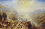 J.M.W. Turner Heidelberg, 1840-50 oil painting reproduction