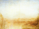 J.M.W. Turner Landscape, 1840-50 oil painting reproduction