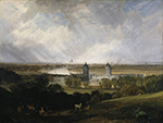 J.M.W. Turner London from Greenwich Park, 1809 oil painting reproduction