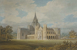 J.M.W. Turner Perspective View of Fonthill Abbey from the South-West oil painting reproduction