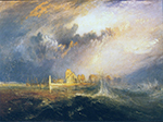 J.M.W. Turner Quillebeuf, at the Mouth of Seine, 1833 oil painting reproduction