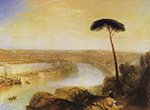 J.M.W. Turner Rome, from Mount Aventine, 1836 oil painting reproduction