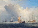 J.M.W. Turner Rotterdam Ferry Boat, 1833 oil painting reproduction