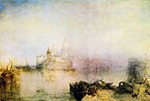 J.M.W. Turner Santa Maria della Salute and Dogana oil painting reproduction