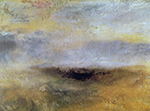 J.M.W. Turner Seascape with Storm Coming on, 1840 oil painting reproduction