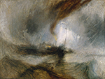 J.M.W. Turner Snow Storm – Steam Boat off a Harbor’s Mouth Making Signals in Shallow Water, 1842 oil painting reproduction