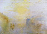 J.M.W. Turner Sunrise, with a Boat between Headlands, 1845 oil painting reproduction