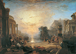J.M.W. Turner The Decline of the Carthaginian Empire, 1817 oil painting reproduction