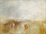 J.M.W. Turner The Disembarkation of Louis-Philippe at Portsmouth, 8 October 1844 oil painting reproduction