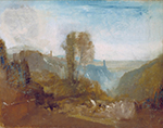 J.M.W. Turner Tivoli, the Cascatelle, 1827 oil painting reproduction