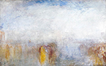 J.M.W. Turner Venetian Festival, 1845 oil painting reproduction