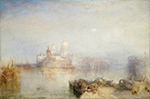 J.M.W. Turner Venice, Dogano and Santa Maria della Salute, 1843 oil painting reproduction