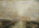 J.M.W. Turner Yacht Approaching the Coast, 1840-45 oil painting reproduction