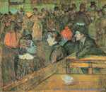 Henri Toulouse-Lautrec At the Moulin de la Galette oil painting reproduction