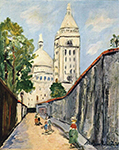 Maurice Utrillo Basilica oil painting reproduction