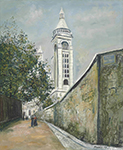 Maurice Utrillo Bonne Street, 1918 oil painting reproduction