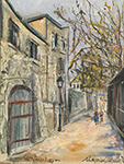 Maurice Utrillo Montmartre oil painting reproduction
