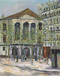 Maurice Utrillo The Atelier Theatre oil painting reproduction