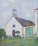 Maurice Utrillo The Chapel of Notre-Dame de Bermont (Vosges), 1937 oil painting reproduction