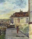 Maurice Utrillo The Chaudoin House, 1906 oil painting reproduction