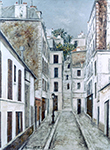 Maurice Utrillo The Dead End, 1911 oil painting reproduction