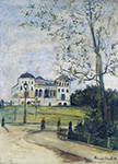 Maurice Utrillo The Observatory in Park Montsouris oil painting reproduction