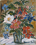 Maurice Utrillo Vase of Flowers, 1938-39 oil painting reproduction
