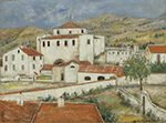 Maurice Utrillo Corsican Landscape, 1913-14 oil painting reproduction