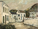 Maurice Utrillo Corsican Landscape, 1942 oil painting reproduction