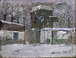 Maurice Utrillo Le Moulin de la Galette, 1900s oil painting reproduction