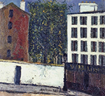 Maurice Utrillo Montmartre Street, 1912 oil painting reproduction