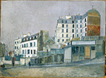 Maurice Utrillo Ravignan Street, 40, 1913 oil painting reproduction
